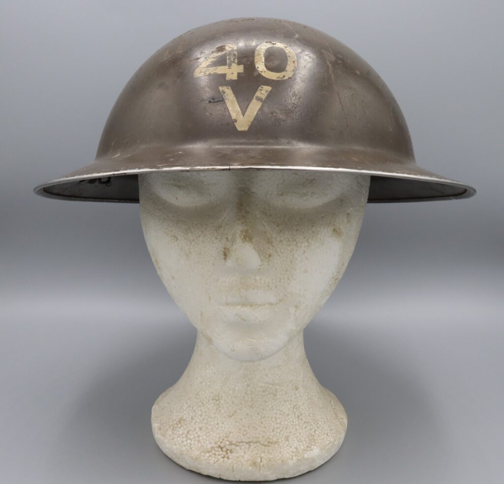 Brown Steel Helmet