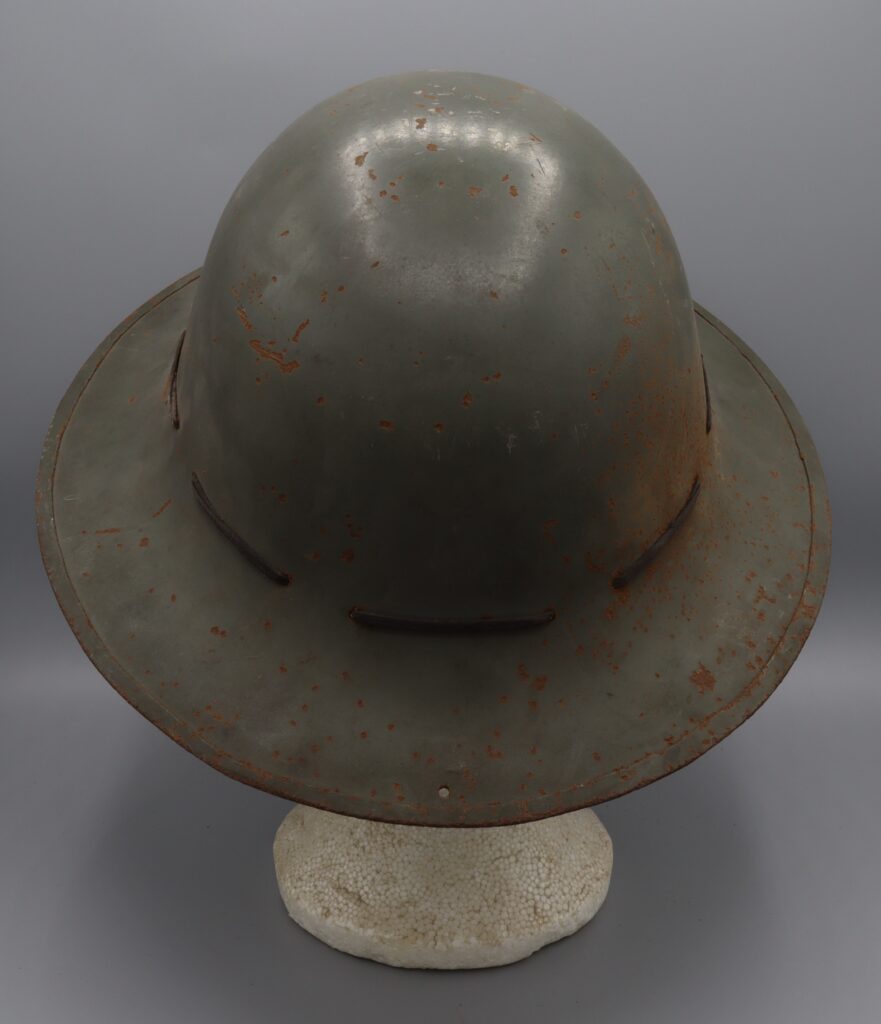 Green Steel Helmet