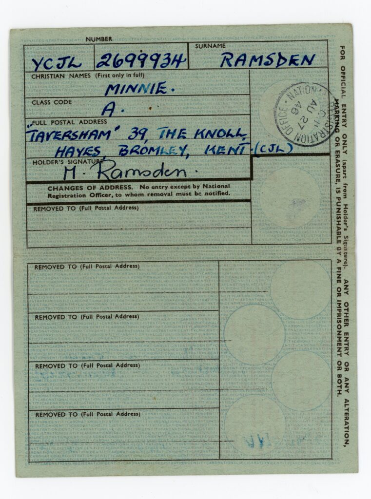 National Registration Identity Card