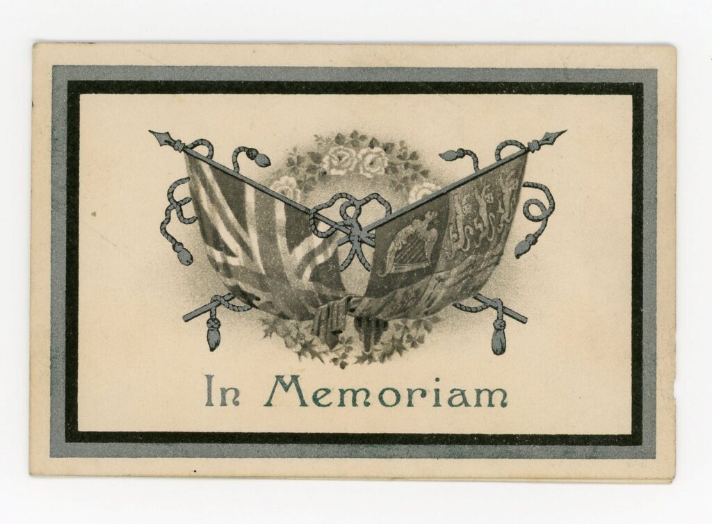 In Memoriam Card