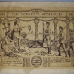 For Services Rendered certificate