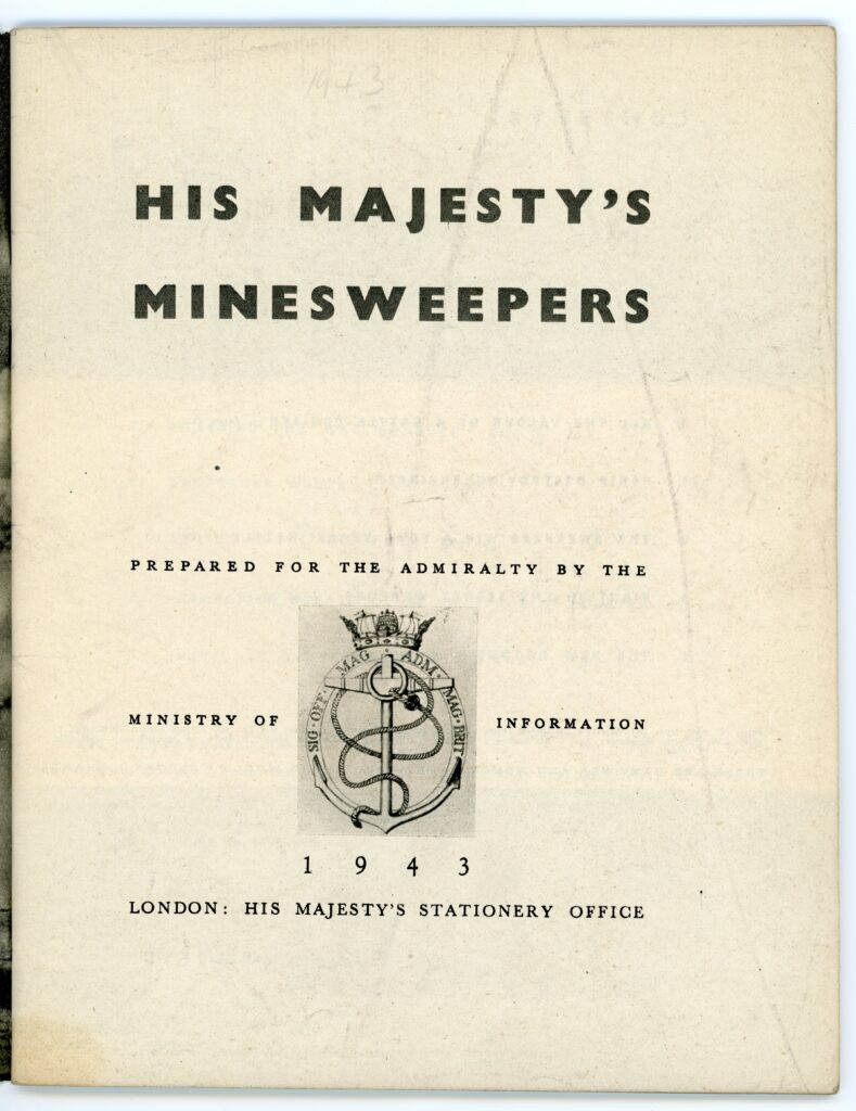 HM Minesweepers book