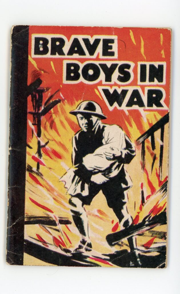 Brave Boys in War booklet