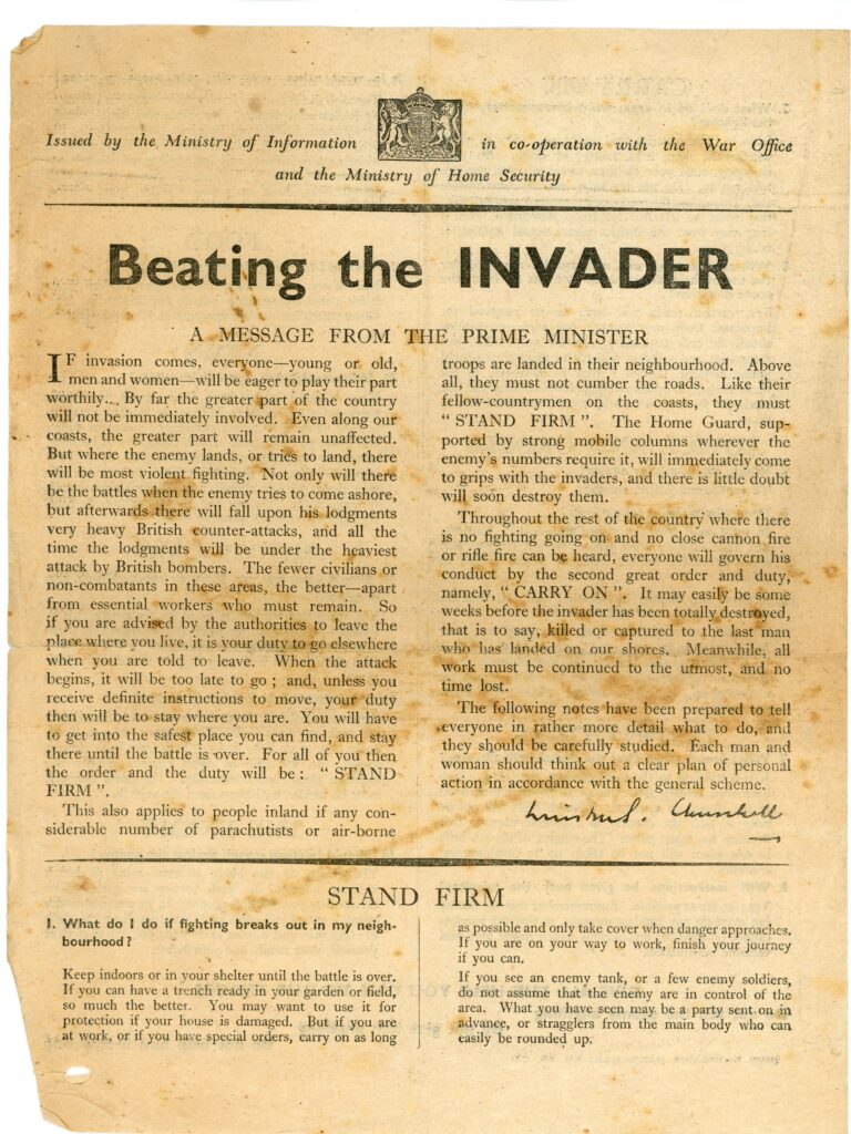 Beating the Invader Booklet