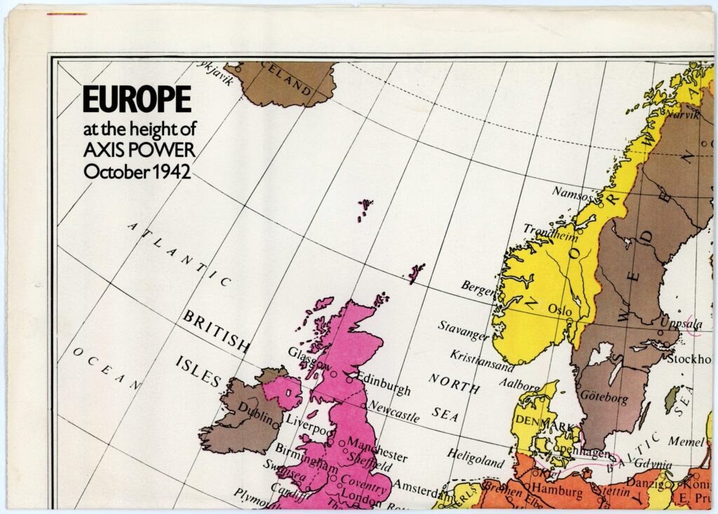 War Map of Europe