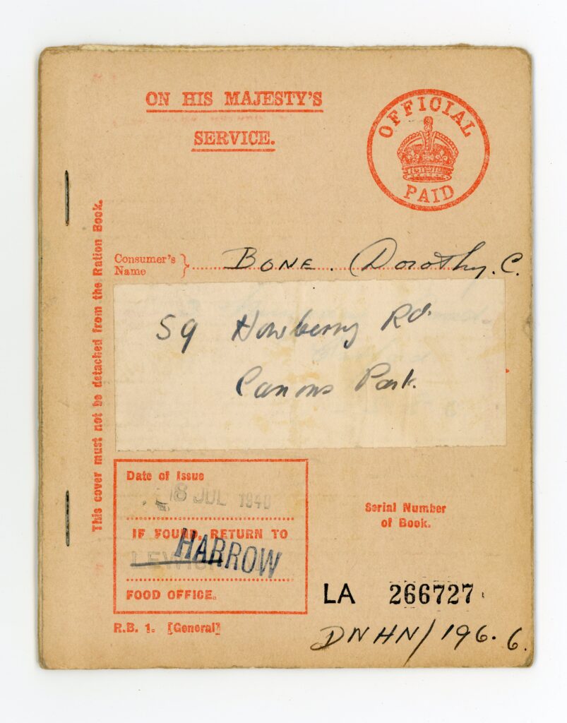 Ration book