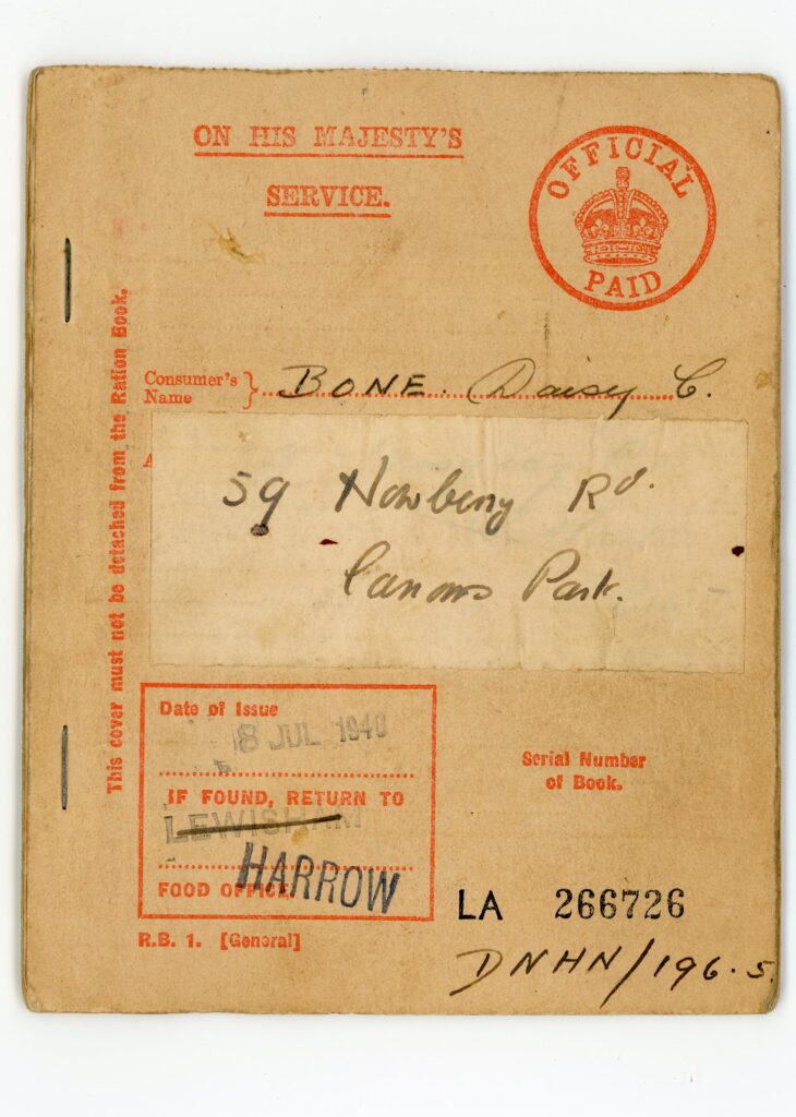 Ration book