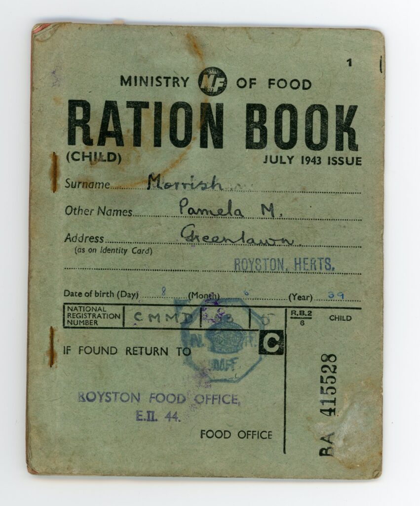 Child's Ration Book