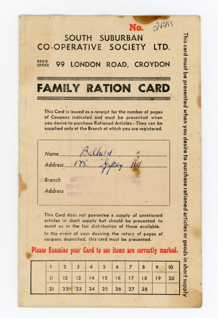 Family Ration Card