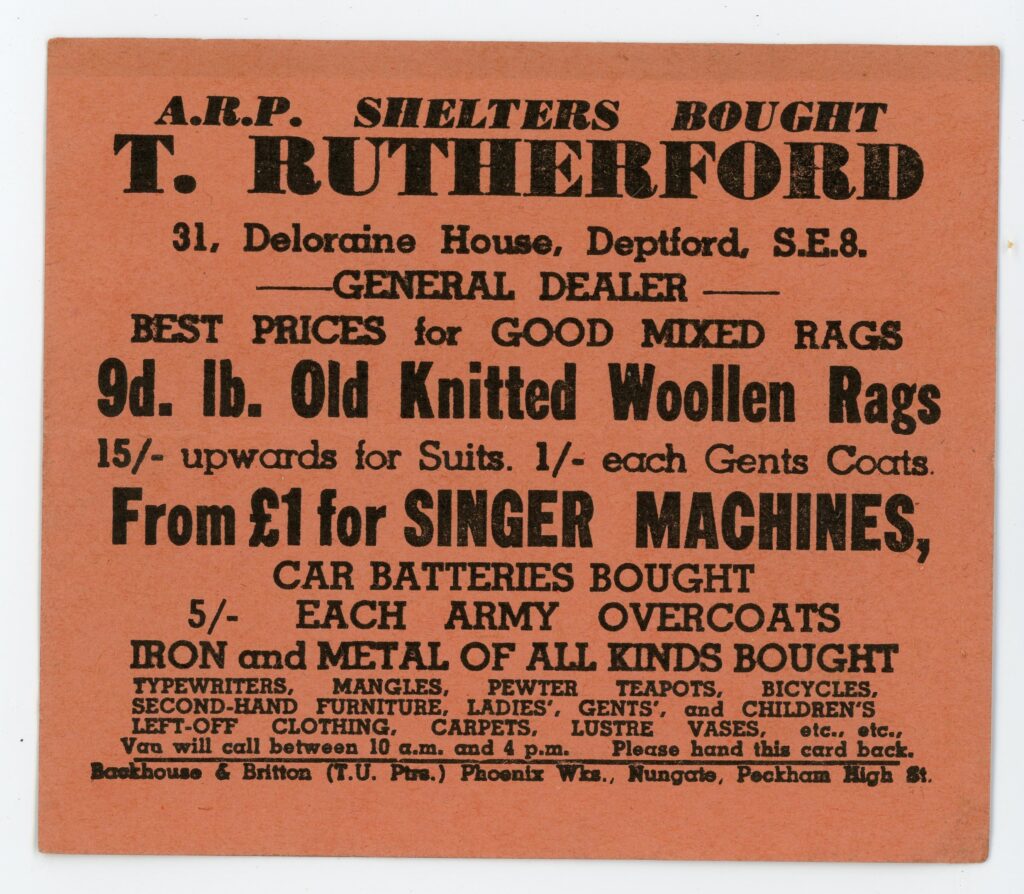 Advertising Card