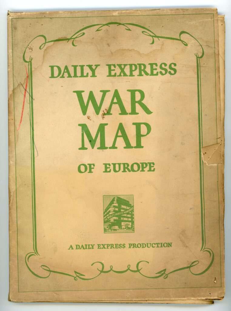 War Map of Europe