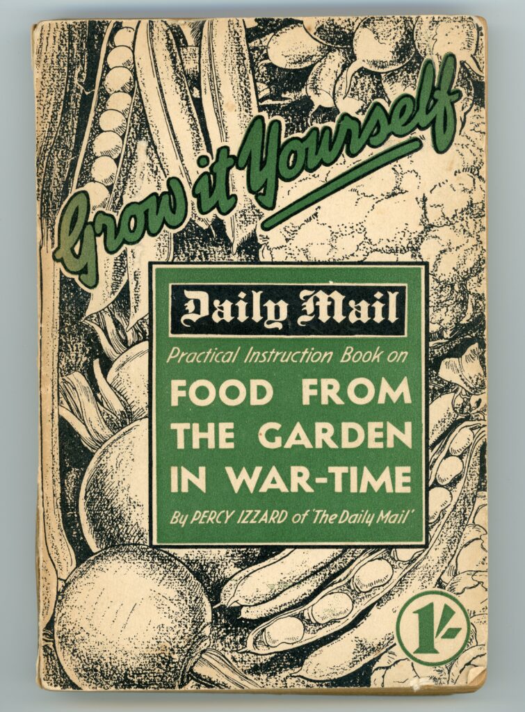 Food from the Garden in war-time book