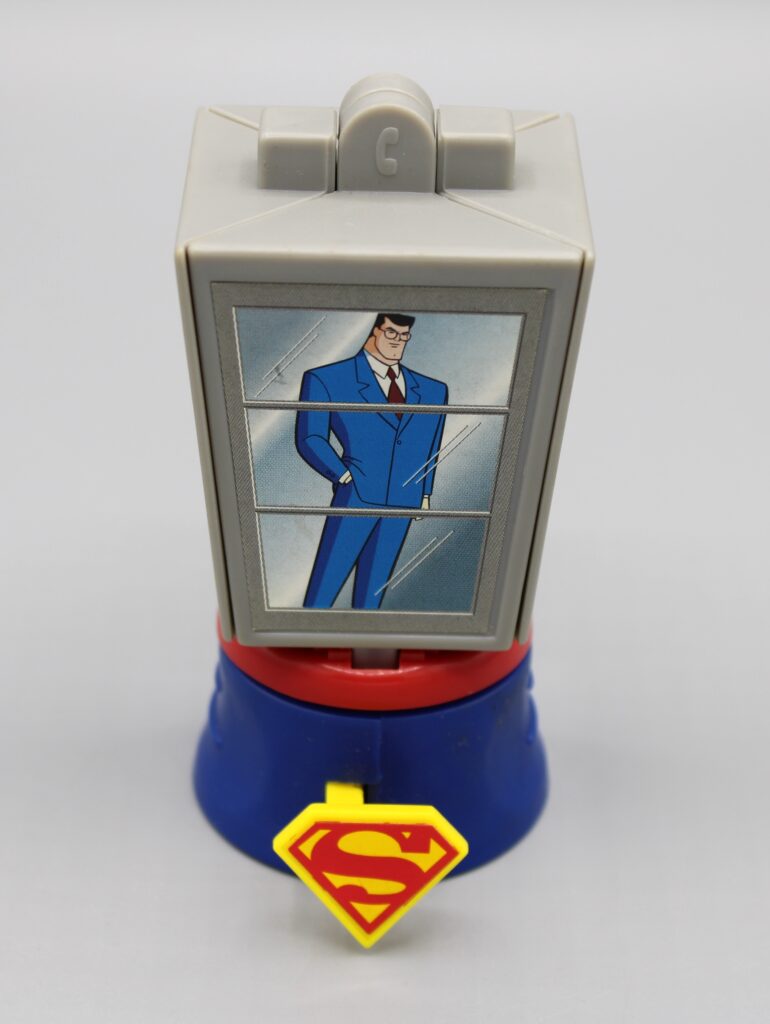 superman spinning toy