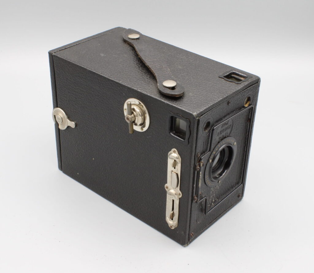 Houghton-Butcher Ensign Box Camera with handle 1