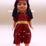 doll in native american dress