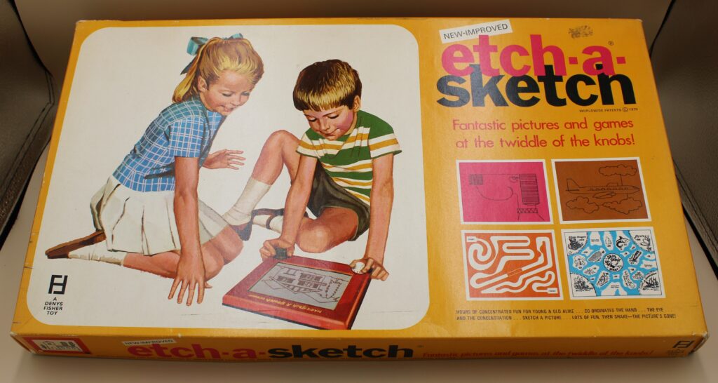 Etch a Sketch Toy