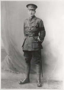 Robert Graves in officer uniform