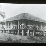 Raised single-storey house with veranda