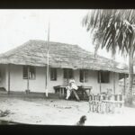 Mission house with veranda