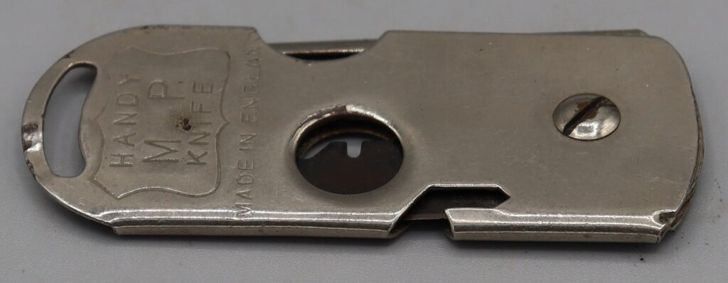 Folding knife shown closed