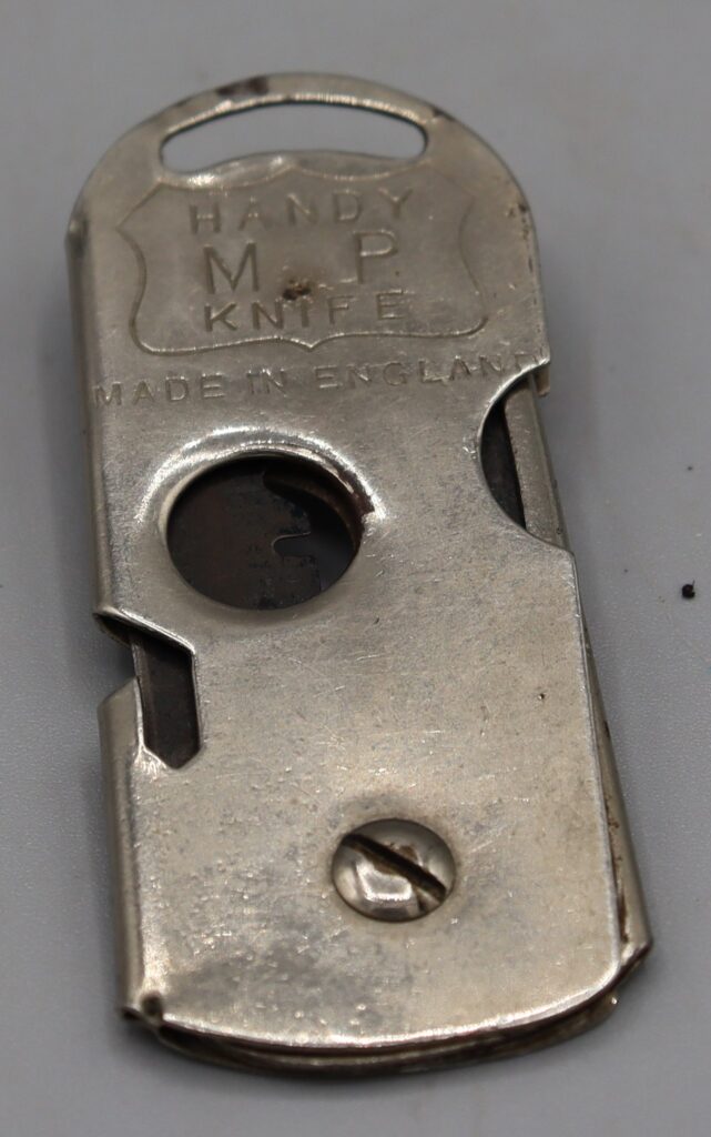 Folding knife, shown closed