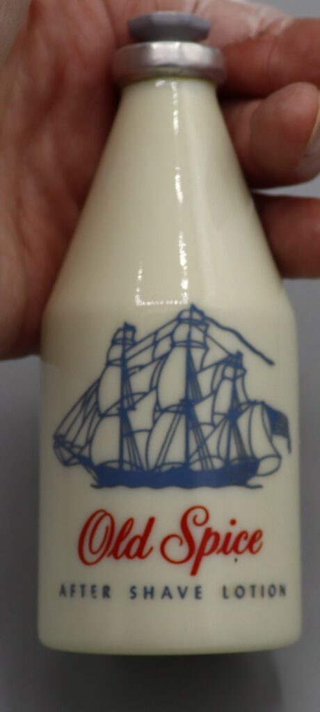 Old Spice aftershave bottle