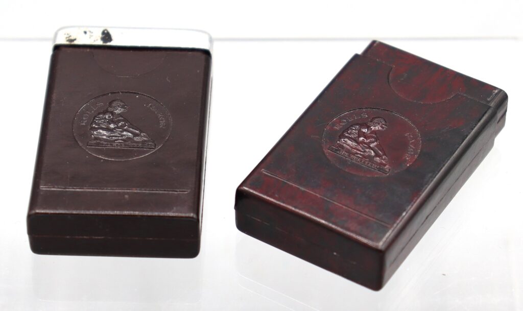 Two Rolls Razors in boxes