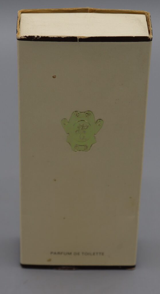 the box for the perfume bottle