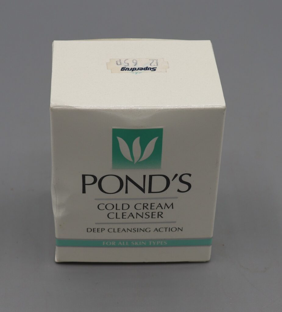 The box for Pond's Cold Cream Cleanser