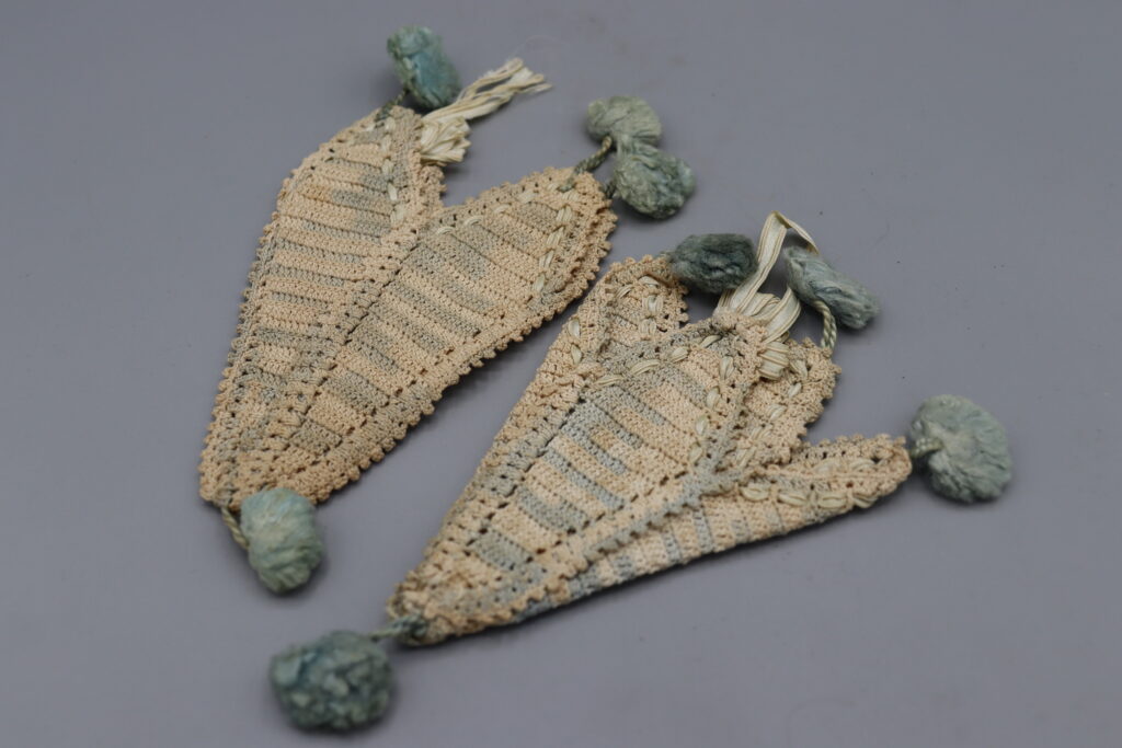 Crocheted hair tidies