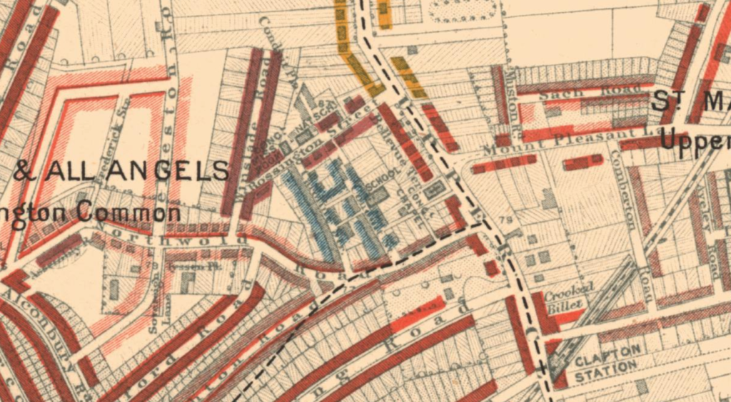 Charles Booth, Descriptive Map of London Poverty (1898-9), Sheet 2