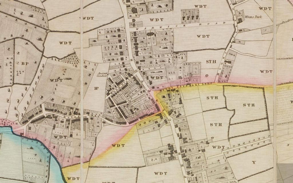Plan of the Parish of St John at Hackney, 1831